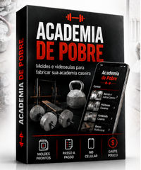 Academia de Pobre - capa do produto
