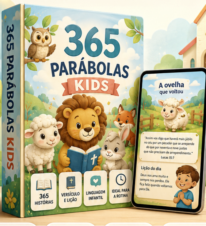 365 Parábolas Kids - capa do produto